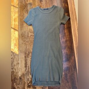 green brandy melville dress